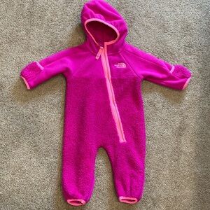 The North Face infant fleece bunting 0-3m